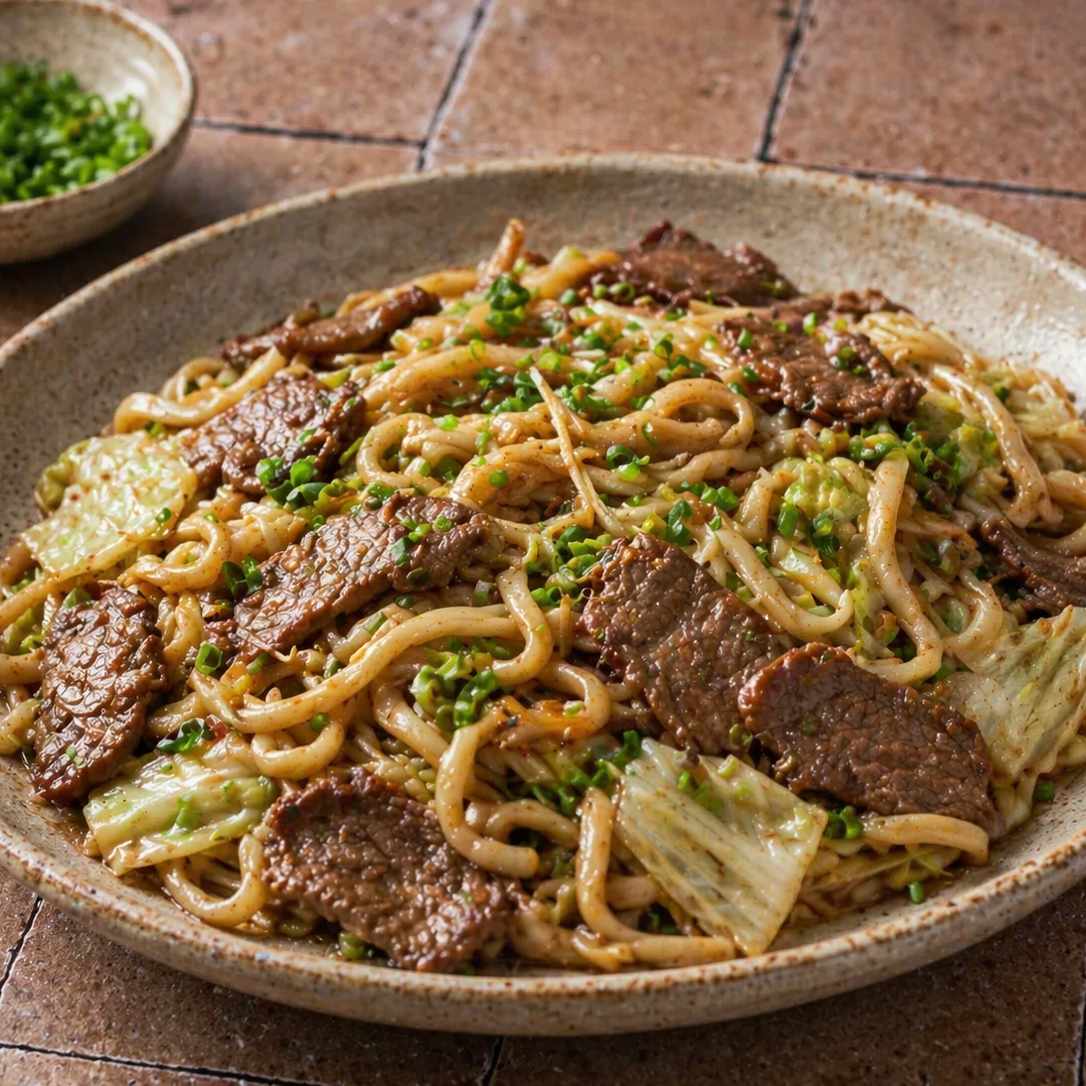 Teriyaki Beef Udon