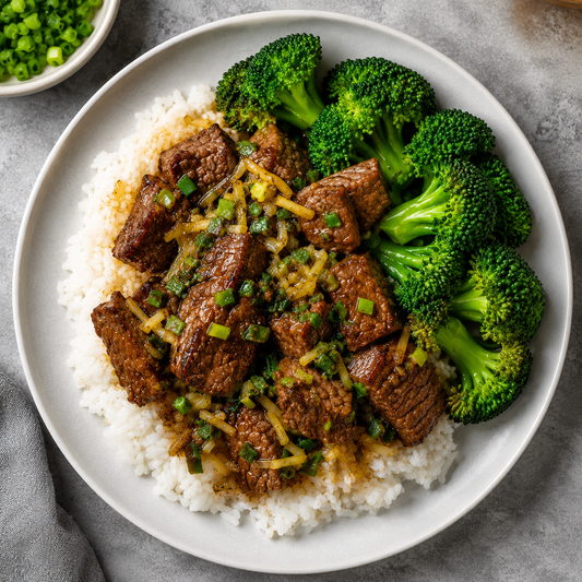 Ginger Scallion Beef